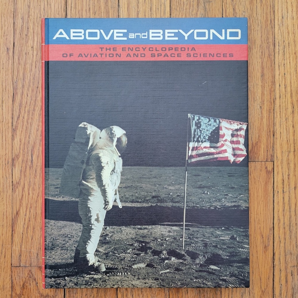 Above and Beyond Encyclopedia Aviation and Space Sciences‎ 1969 Moon Chart NASA